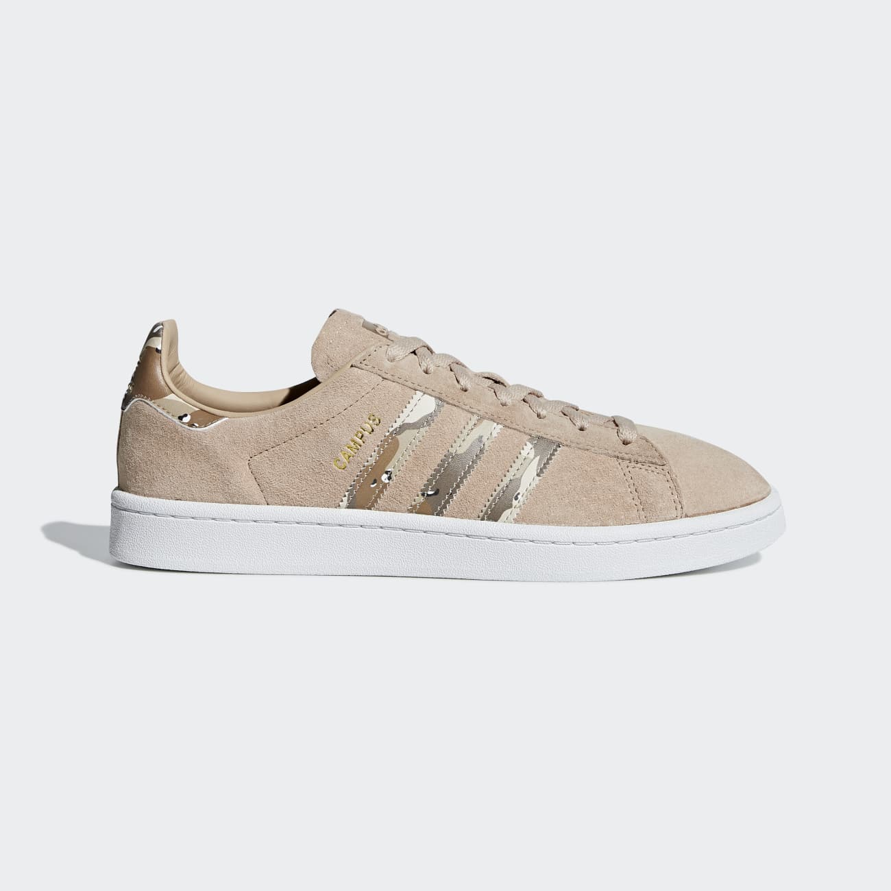 Adidas Campus Férfi Originals Cipő - Bézs [D89775]